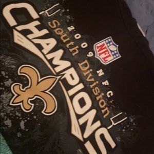 Saints long sleeve blank shirt.